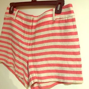 Loft stripped shorts